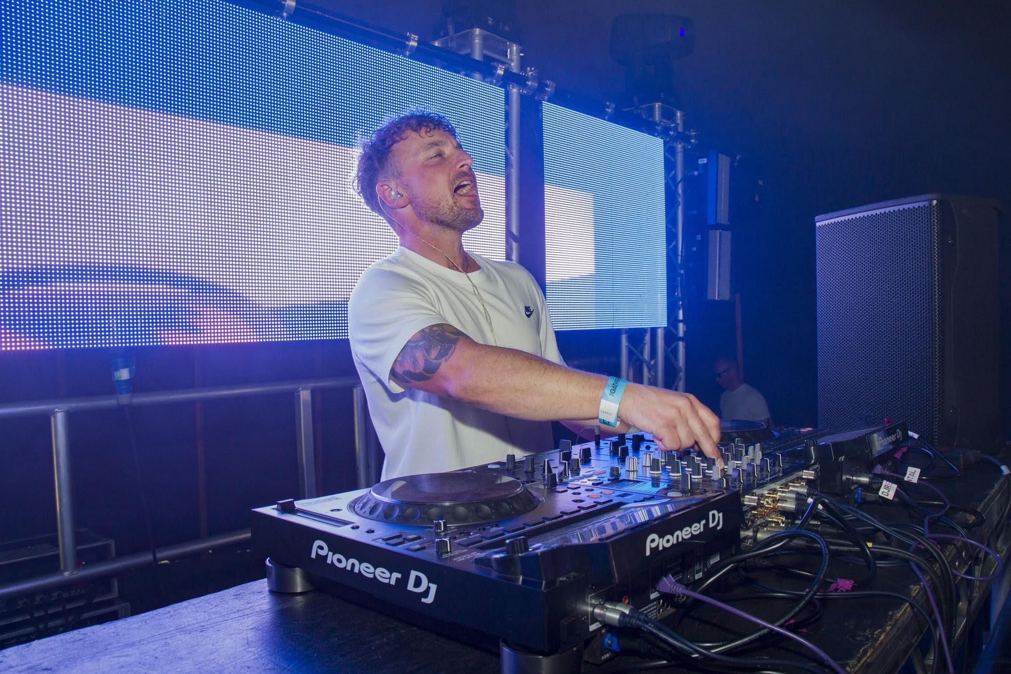 The Big Night In DJ setup